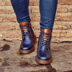 Bottes homme 4119 indigo combiné lifestyle
