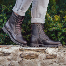 Bottes hommes 498 café