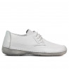 Mocassins femme 672s blanc