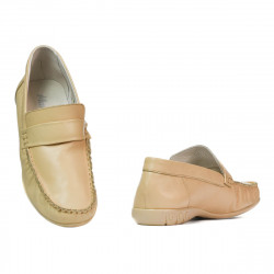 Mocassins femme 189 beige