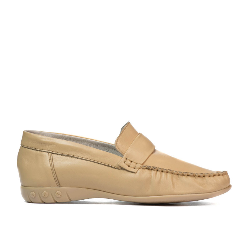 Mocassins femme 189 beige