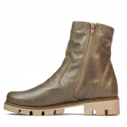 Bottes femme 3297 sable nacré