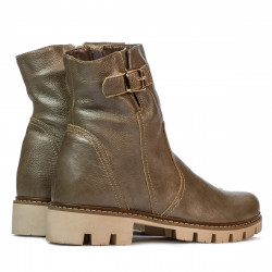 Bottes femme 3297 sable nacré
