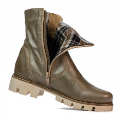 Bottes femme 3297 sable nacré