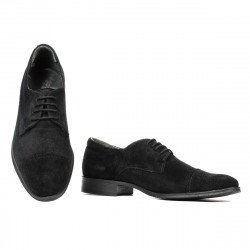 Chaussures élégantes adolescents 388 noir velours