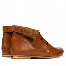 Bottes femme 3282 marron ciré