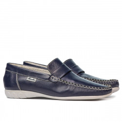 Mocassins femme 189 indigo