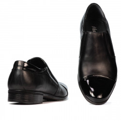 Chaussures élégantes homme 740 laque noir combiné