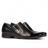 Chaussures élégantes homme 740 laque noir combiné