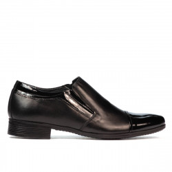 Chaussures élégantes homme 740 laque noir combiné