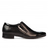 Chaussures élégantes homme 740 laque noir combiné