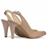 Sandales femme 1236 vernis beige nacré