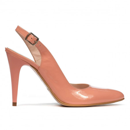 Sandales femme 1249 vernis rose