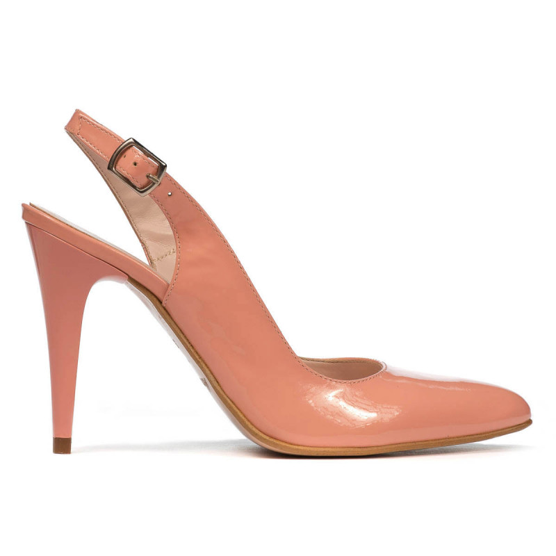 Sandales femme 1249 vernis rose