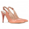 Sandales femme 1249 vernis rose
