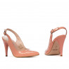 Sandales femme 1249 vernis rose