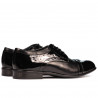 Chaussures élégantes homme 763 vernis noir combiné
