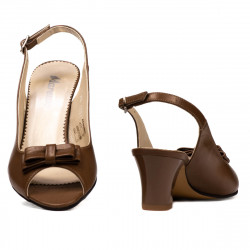 Sandales femme 1251 cappuccino