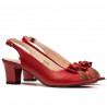 Sandales femme 1251 rouge