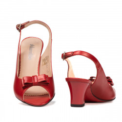 Sandales femme 1251 rouge