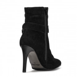 Bottines femme 1182 noir antilope