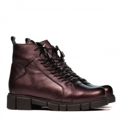Bottes femme 3355 violet nacré