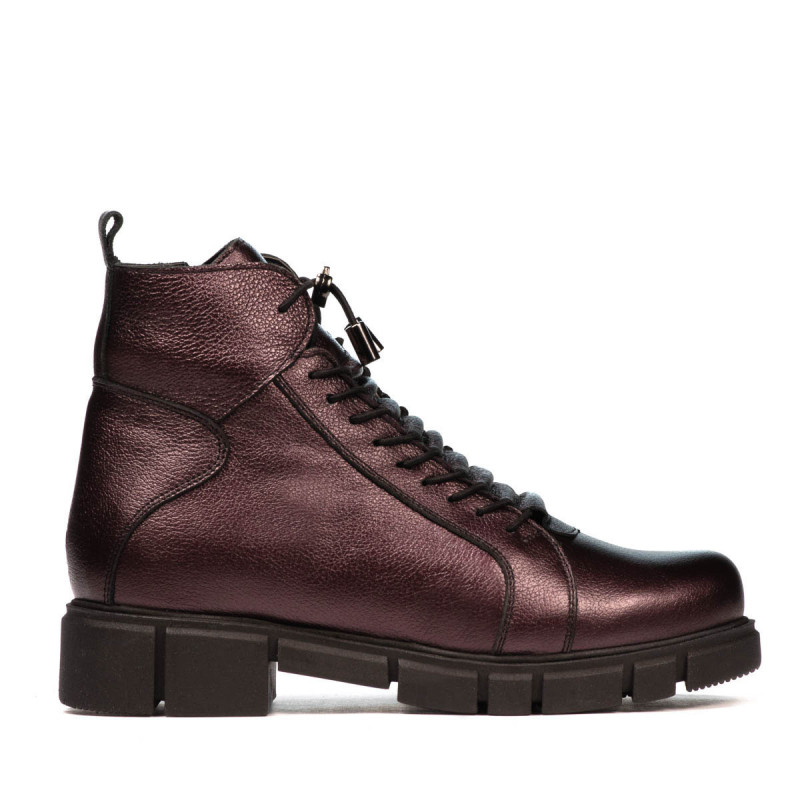 Bottes femme 3355 violet nacré