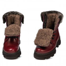 Bottes enfants 3022 bordeaux