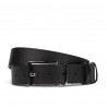 Ceinture hommes 36b biz noir+noir mat
