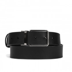 Ceinture homme 35b noir+noir mat