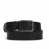 Ceinture homme 35b noir+noir mat