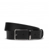 Ceinture homme 35b noir+noir mat