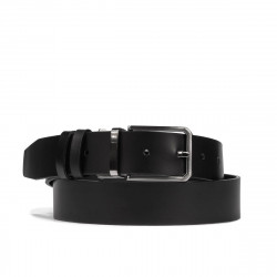 Ceinture homme 35b noir+noir mat