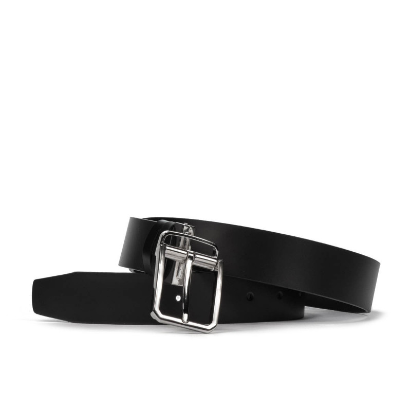 Ceinture homme 35b noir+noir mat