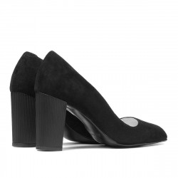 Chaussures élégantes femme 1278 noir antilope