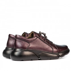 Chaussures décontractées femme 6032 violet nacré