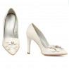 Chaussures élégantes femme 1282 ivoire blanc