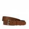 Ceinture homme/femme 05b marron clair 01