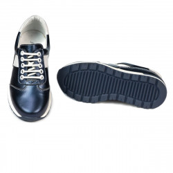 Chaussures enfants 2005 indigo sifef+blanc