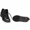 Chaussures décontractées femme 6026 noir combiné