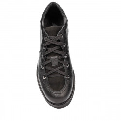 Chaussures décontractées femme 6026 noir combiné
