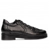 Chaussures décontractées femme 6026 noir combiné