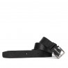 Ceinture hommes 48b biz noir