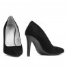 Chaussures élégantes femme 1276 noir antilope