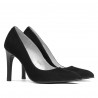 Chaussures élégantes femme 1276 noir antilope