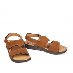 Sandales homme 348 bufo marron