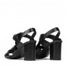 Sandales femme 1284 noir