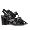 Sandales femme 1284 noir