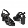 Sandales femme 1284 noir