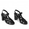 Sandales femme 1284 noir